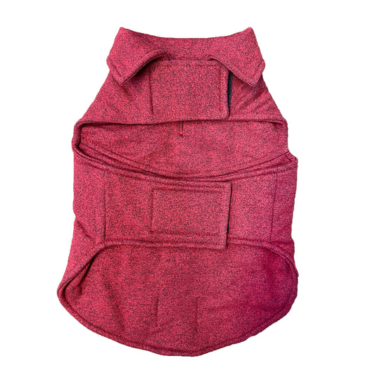 Dog Sweater (Cranberry Heather)