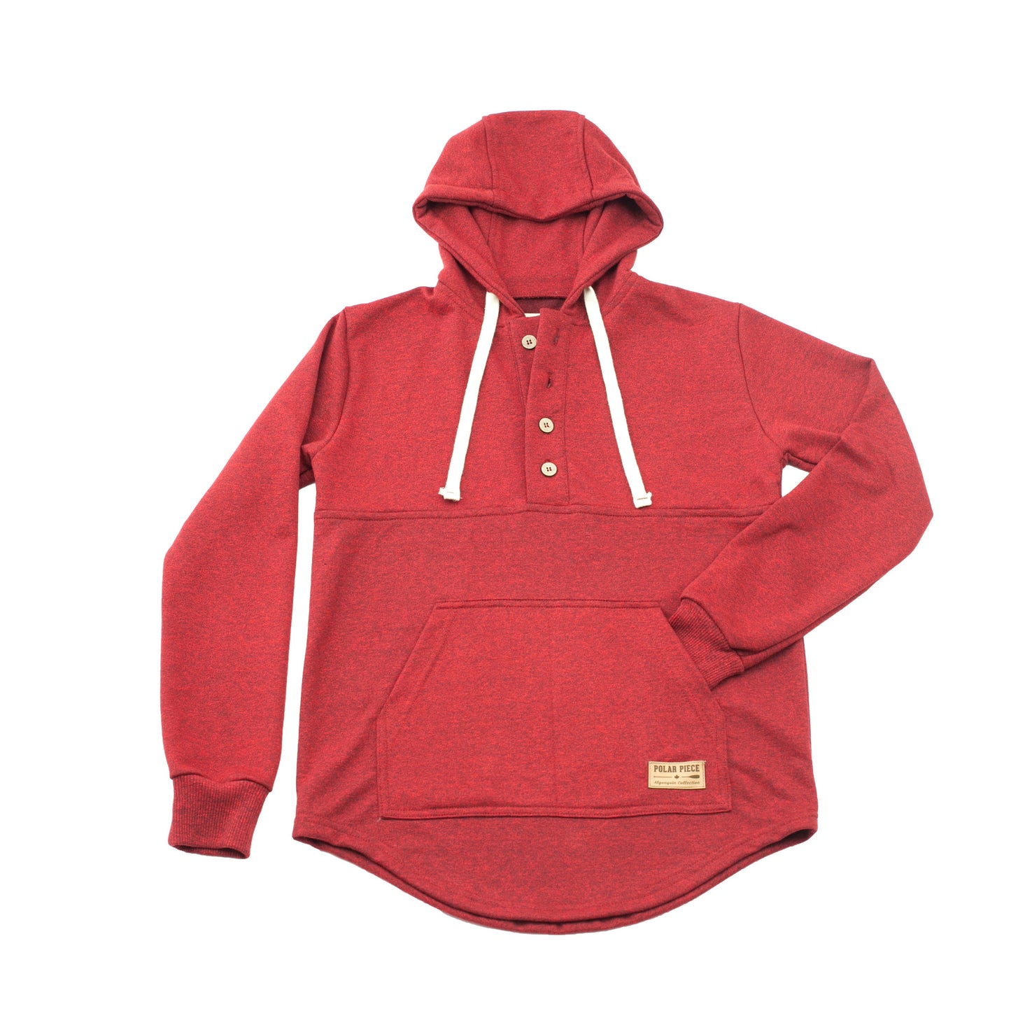 Cranberry Heather Algonquin Hoodie - PolarPiece | Simply Canadian