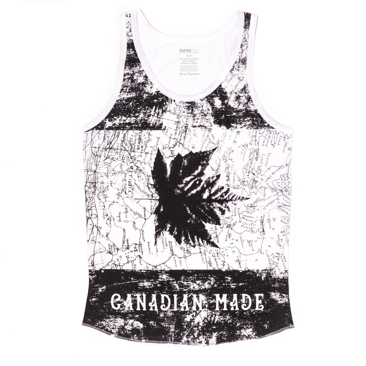 BLACK CANADIAN MADE MAP TANK