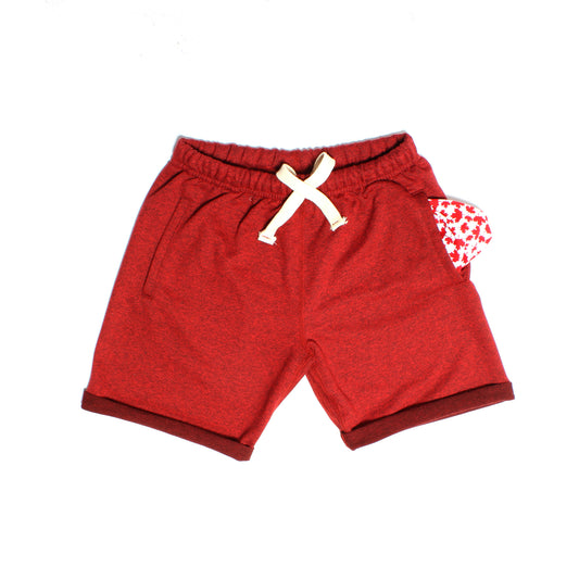 Cranberry Heather Polar Shorts - PolarPiece | Simply Canadian