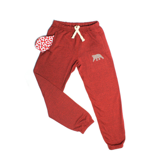 Cranberry Heather Polar Pants - PolarPiece | Simply Canadian