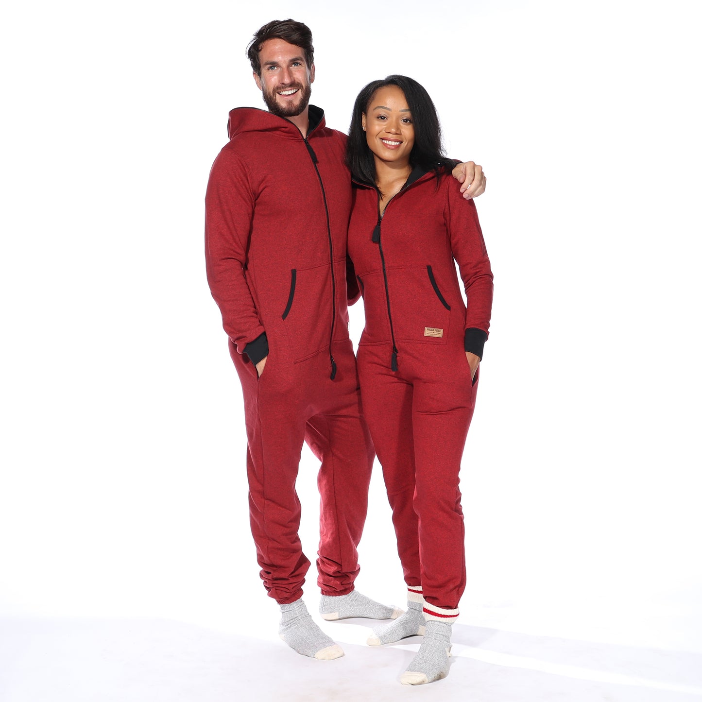 Algonquin Onesie (Cranberry Heather)