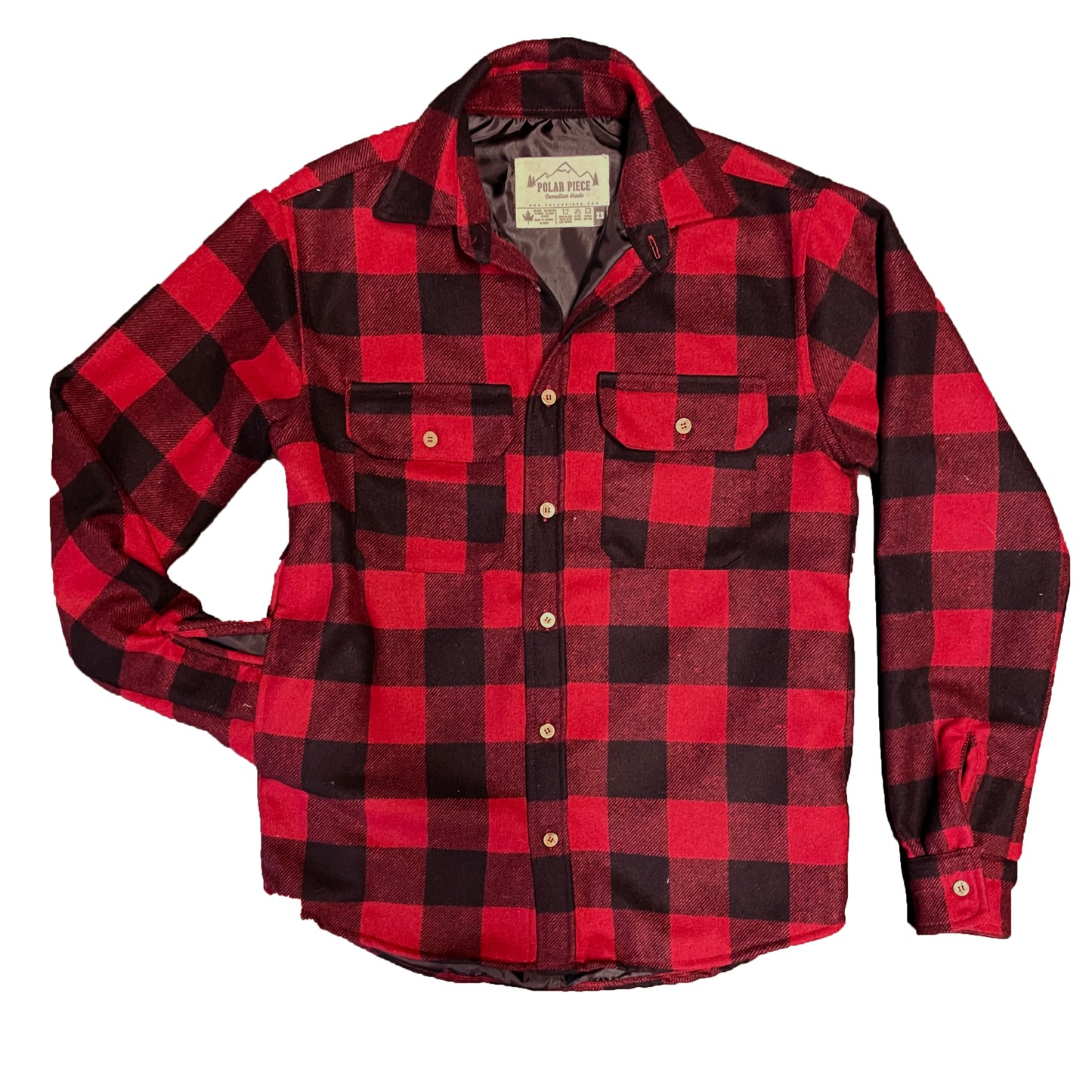 Buffalo Plaid Wool Flannel Shacket