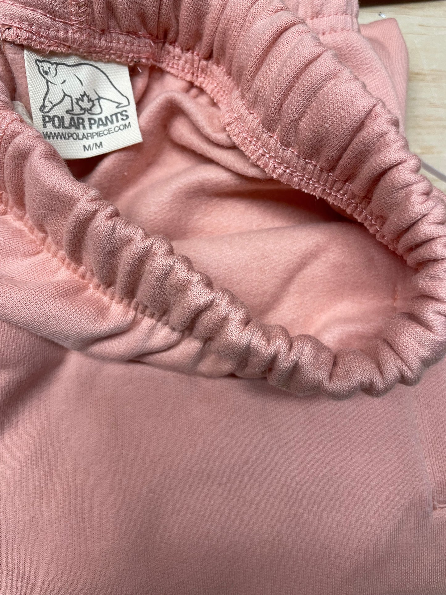 End of the Roll Sweatpants (Pink Fleece - Fluffy Interior)