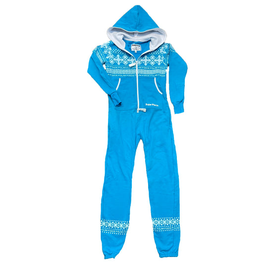 SAMPLE SALE - Arctic Print Onesie (Turquoise)