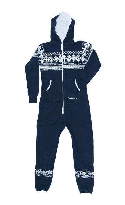 Navy PolarPiece with Arctic Print - PolarPiece | Simply Canadian