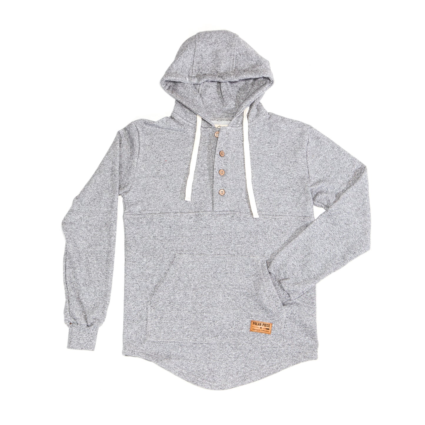 Salt & Pepper Algonquin Hoodie. - PolarPiece | Simply Canadian