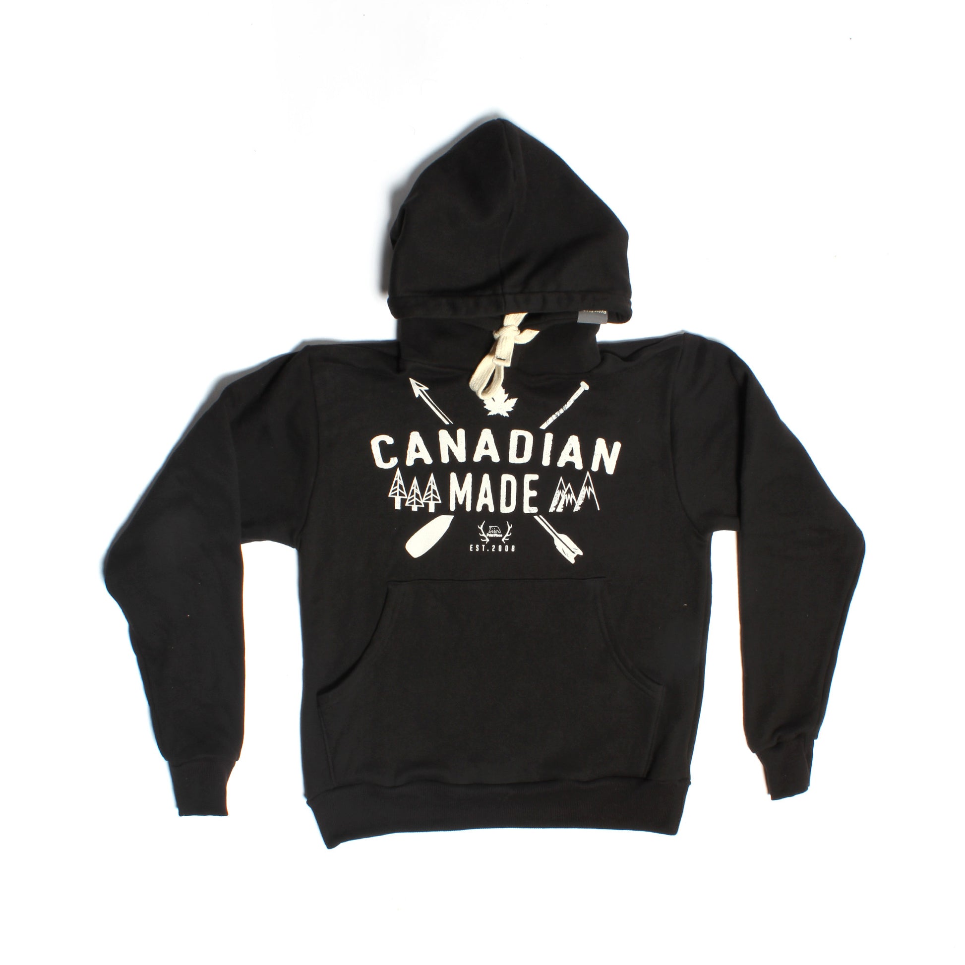 Black Canadian Made Pullover - PolarPiece | Simply Canadian