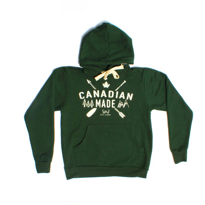 Forest Green Canadian Made Pullover - PolarPiece | Simply Canadian