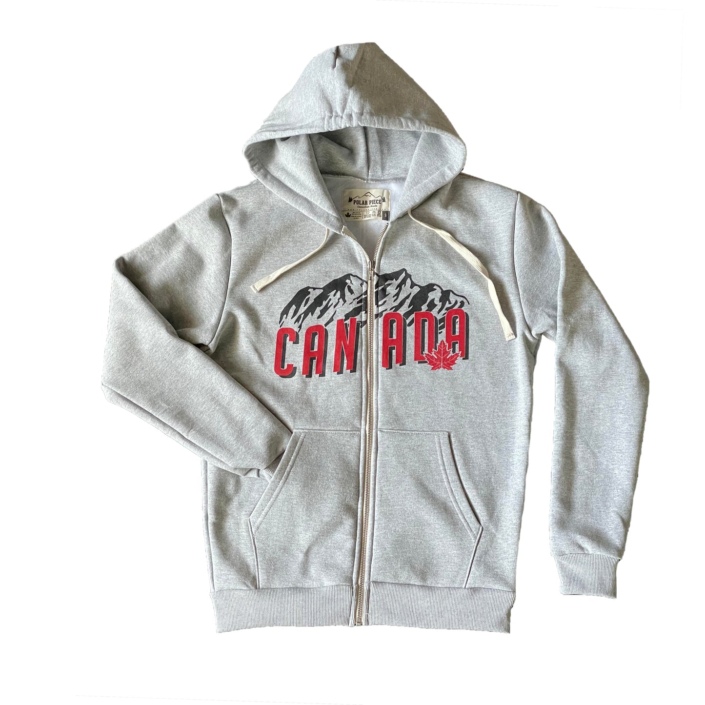 Canada Printed Zip Hoodie