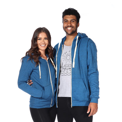 Zip Hoodie (Electric Blue)